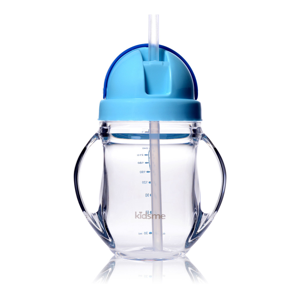 Straw Sippy Cup - Blue